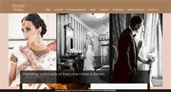 Desktop Screenshot of executiveweddings.net